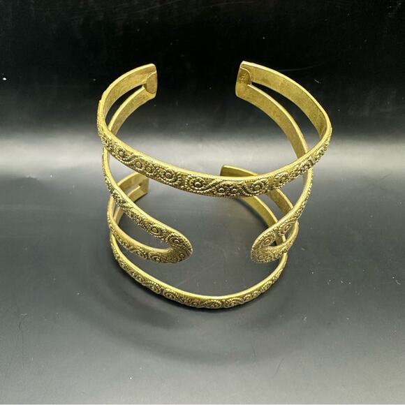 Bohemian gold tone Bracelet Statement Boho Casual Chunky Summer - Picture 10 of 10